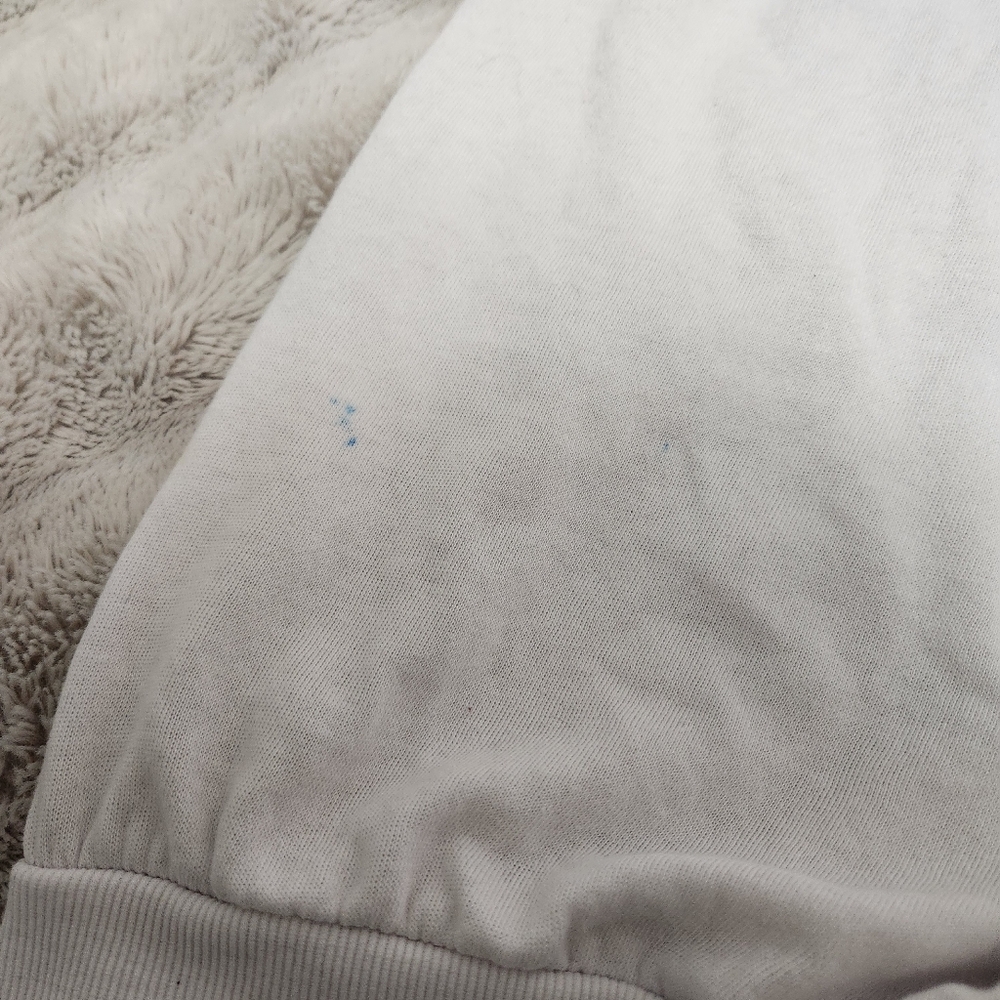 VGUC- 2XL White Big Poppa Graphic Sweatshirt - Picture 5 of 5